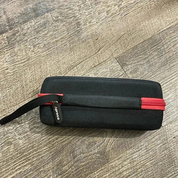 NWOT Black and Red Men's Bag - Picture 1 of 3